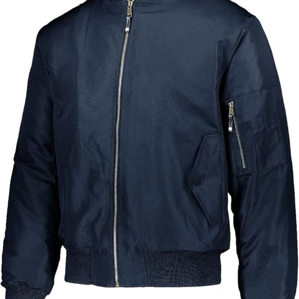 Holloway Sportswear Flight Bomber Jacket M Carbon Print
